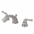Satin Nickel Widespread Lavatory Faucet