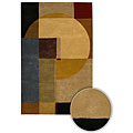 Hand-tufted Aditi New Zealand Wool Rug (9' x 13')