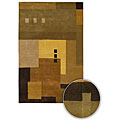 Hand-tufted Aditi New Zealand Wool Rug (9' x 13')