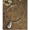 Sterling Silver Teardrop Necklace (Mexico)