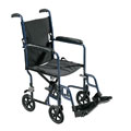 Drive Medical 17-inch Aluminum Transport Chair