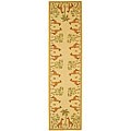 Handmade Wool Giraffe Rug (2'6 x 10')