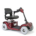 Destiny-4 Red Scooter