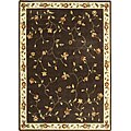 Machine-made Epic Brown Rug (7'9 x 10'10)
