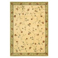 Machine-made Epic Light Gold Rug (7'9 x 10'10)