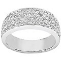 14k Gold 7/8ct TDW Diamond Pave Band (H-I-J, I1)
