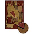 Hand-tufted Lucine Wool Rug (5' x 7'6)