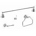 Fontaine Bathroom Towel Bar & Ring Accessory Set