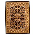 Hand-tufted Black Nikka Wool Rug (8' x 10')