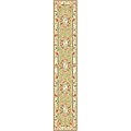 Lyndhurst Aubussons Sage Runner (2'3 x 12')