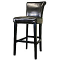 Fergie Full Bi-cast Leather Barstools (Set of 2)