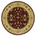 Lyndhurst Red/Ivory Rug (5' Round)