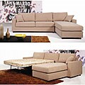 Troy Brown Queen-size Sleeper & Sectional Sofa