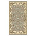 Lyndhurst Light Blue Floral Motif Area Rug (3'3 x 5'3)