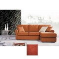Chelsea Petite Rust Sectional Sofa