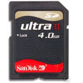 SanDisk 4GB Ultra II Secure Digital SD Memory Card