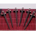 Wooden Chopsticks and Rests (Set of 6)