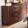 Parkside Espresso 8-drawer Dresser