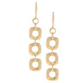 18k Gold over Silver Modern Earrings