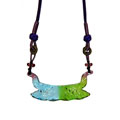 Art of Liuli Twin Dragon Design Pendant (China)