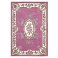 Hand-tufted Garden Rose Wool Rug (5'3 x 7'9)