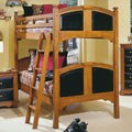 Black & Cherry Children's Bunkbed