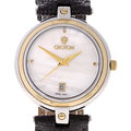 Equator by Crtoton Collection Black Strap Watch