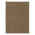 Hand-knotted Agra Basket Weave Rug (5' x 8')