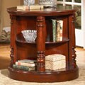 Cherry Revolving Book Table
