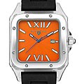 Swiss Legend Men's Orange Dial Quartz Watch