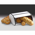 White Roll-top Bread Bin