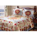 Victoria 3-piece Handcrafted Quilt and Sham Set