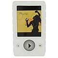 White Silicone Case for Microsoft Zune 30gb MP3 Player