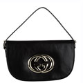 Gucci Medium Leather Shoulder Handbag