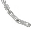 Sterling Silver 36-inch Bullet Necklace (3.6 mm)