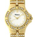 Dufonte by Lucien Piccard Goldtone Crystal Watch