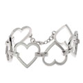 Hot Diamonds Sterling Silver and Diamond Bracelet