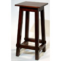 Handmade Mortise and Tenon End Table/ Stool (India)