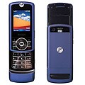 Motorola RIZR Z3 Blue Slider Style Cell Phone