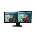 Go Video Black 19-inch LCD Dual Display