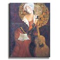 Music Becomes Her by Arbe Stretched Canvas Artwork