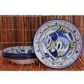 Handmade Old World Design Pasta Bowl Set (Tunisia)