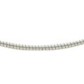 Sterling Silver 16-inch Omega Necklace