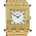 Croton Men's White Dial Goldtone Dress Watch