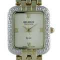 Helbros By JJ Women's Goldtone Diamond Watch
