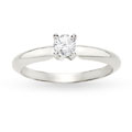 18k Gold 2/5ct TDW GIA Certified Round Diamond Solitaire Ring (E, SI1)