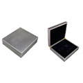 Silver Wood 12-slot Watch Box