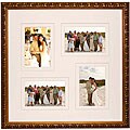 Gold Four-Photo Wall Collage Frame
