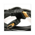 2-piece Set Black 6.5-ft HDMI-HDMI Cable