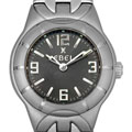 Ebel Type E Women's Black Dial Steel Watch